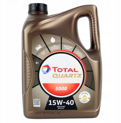 Total Quartz 5000 15W-40 4L
