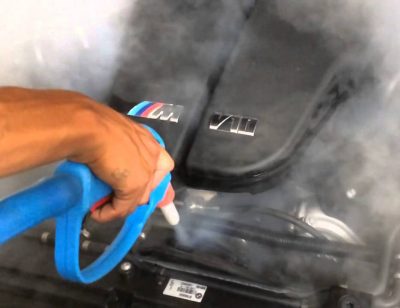 LAVADO DE MOTOR CON VAPOR