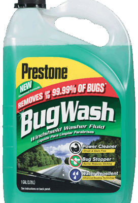 PRESTONE BUG WASH WINDSHIELD WASHER FLUID 3.78 LTS