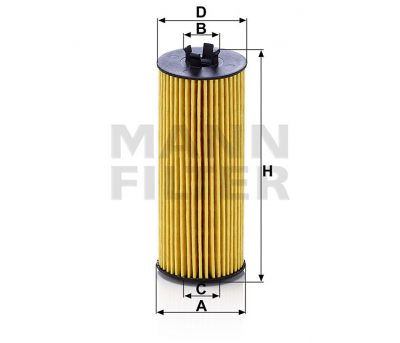 FILTRO ACEITE MANN FILTER (ELEMENTO) HU 6009Z
