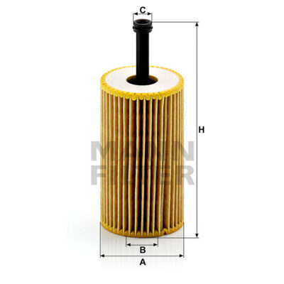 FILTRO ACEITE MANN FILTER (ELEMENTO) HU 612X