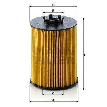 FILTRO ACEITE MANN FILTER (ELEMENTO) HU 823X