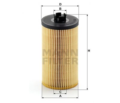 FILTRO ACEITE MANN FILTER (ELEMENTO) HU 931/5X