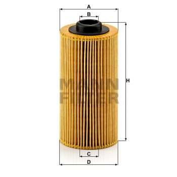 FILTRO ACEITE MANN-FILTER (ELEMENTO) HU 938/4X
