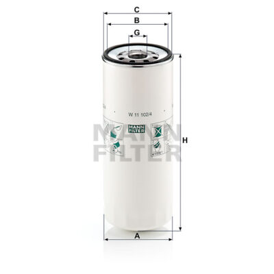 FILTRO ACEITE MANN FILTER W 11102/4