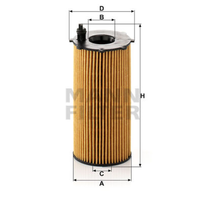 FILTRO ACEITE MANN FILTER (ELEMENTO) HU 820/2X