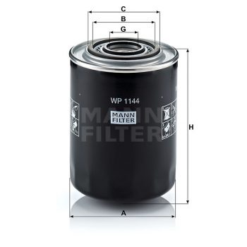 FILTRO ACEITE MANN FILTER WP 1144