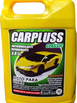 CARPLUSS AGUA VERDE REFRIGERANTE 3.78 LTS