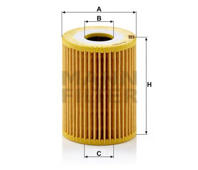 FILTRO ACEITE MANN FILTER (ELEMENTO) HU 719/3X CHEVROLET  CAPTIVA 2.0 DIESEL
