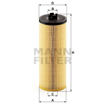 FILTRO ACEITE MANN FILTER (ELEMENTO) HU 945/2X