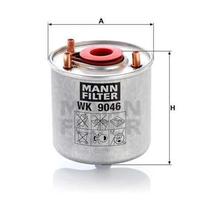 FILTRO PETROLEO MANN FILTER WK 9046z