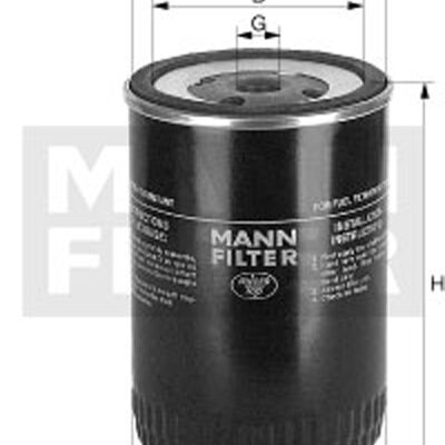 FILTRO PETROLEO MANN FILTER WK 917/1