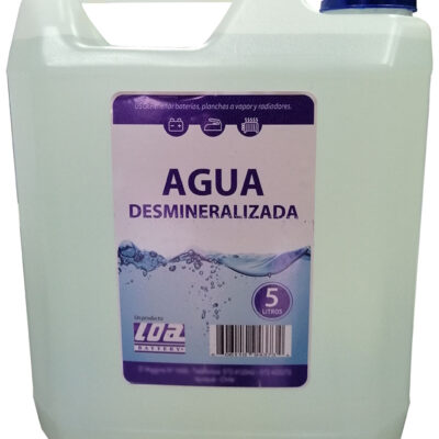 LOA - AGUA DESMINERALIZADA 5 LTS