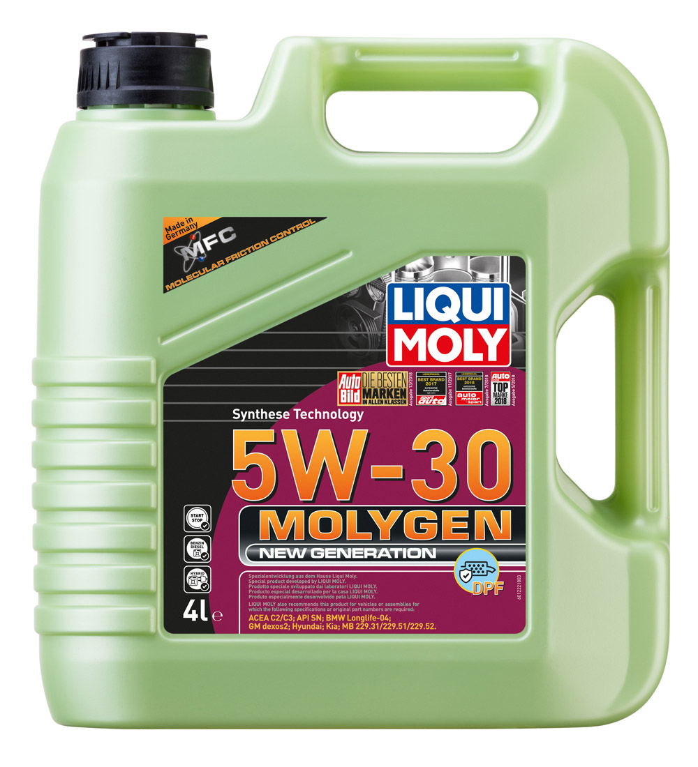 Liqui Moly – Molygen New Generation SAE 5W-30 DPF – JM Lubricentro