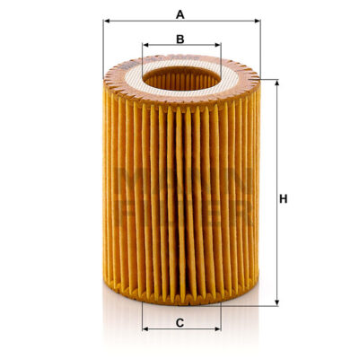 FILTRO ACEITE MANN FILTER (ELEMENTO) HU 7003X