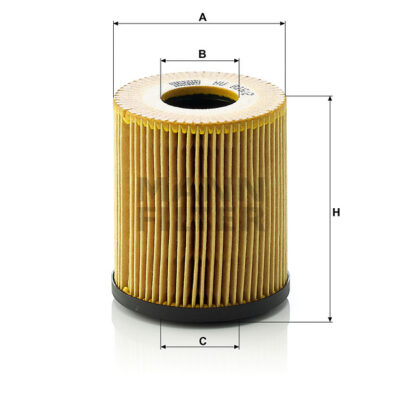 FILTRO ACEITE MANN FILTER (ELEMENTO) HU 816/2X