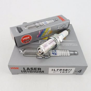 NGK - BUJIA ILFR5B11 LASER IRIDIUM JP / HYUNDAI SANTA FE 2.7 V6 05-09 G6BA KIA CARNIVAL 2.7 V6 - CAJA 4 UNIDADES