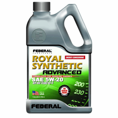 Federal Royal Synthetic Advanced SAE 5W-20 100% Sintético