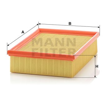FILTRO AIRE MANN FILTER C 25114
