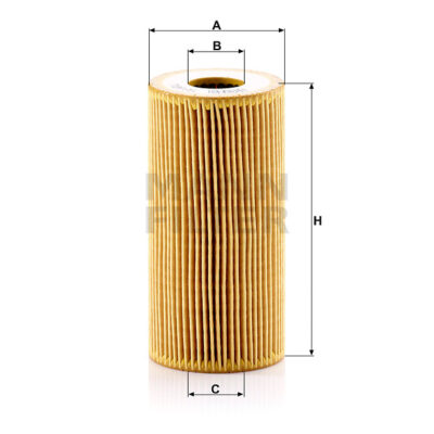 FILTRO ACEITE MANN FILTER HU 6011Z (ELEMENTO) - NISSAN NP 300 - NISSAN XTRAIL DIESEL