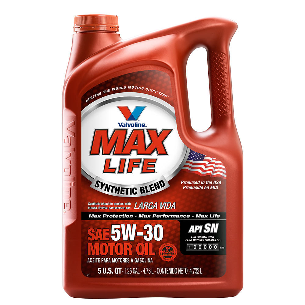VALVOLINE Max Life 5W30 Synthetic Blend JM Lubricentro