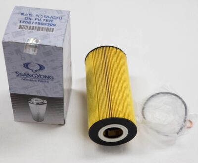 FILTRO ACEITE  ORIGINAL (ELEMENTO) SSANGYONG ACTYON - KYRON - STAVIC - REXTON 06/12 - HU 727/1X