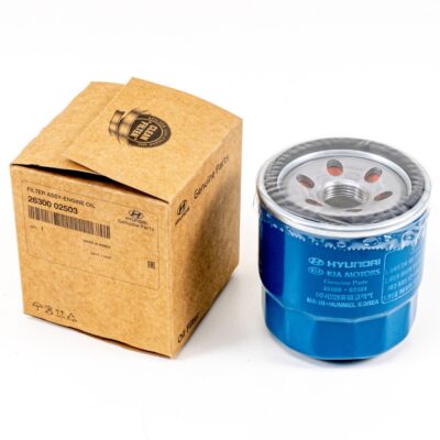 Filtro original Hyundai / Kia W 67/1 - W 67/80 - W 610/7 Modelos I-10 - GRAND I10 - ATOS - MORNING - RIO OEM 26300-02503 / 26300-2Y500