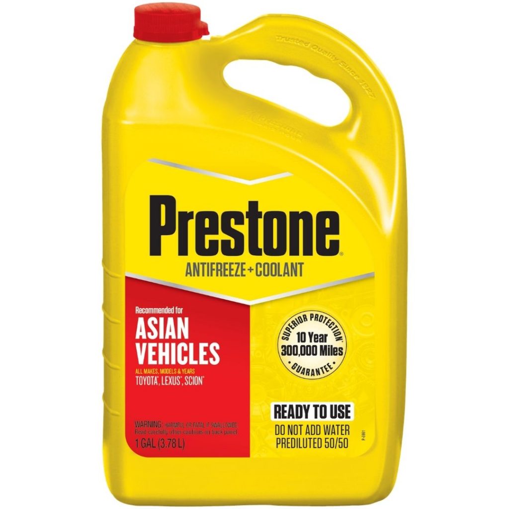 PRESTONE COMMAND HEAVY DUTY ANTIFREEZE / COOLANT 50/50 3.78 LTS JM