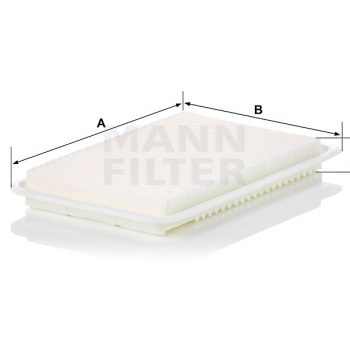 Filtro Aire MANN FILTER C 3121 ó C 3220 Mazda 3 1.6, Mazda Demio Nro. Parte: ZJ01-13Z40