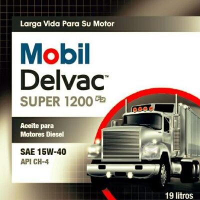 Mobil Delvac Super 1200 F2 15W-40 balde 19 lts