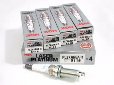 NGK - BUJIA PLZKAR6A-11 JAPON / NISSAN TIIDA 1.6 08-16 / QASHQAI-VERSA-MARCH-JUKE HR16DE / MR20DE / CAJA 4 UNIDADES