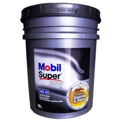 Mobil Super™ 2000 X3 SAE 10W-40 Balde 19 lts