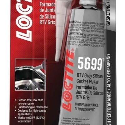 LOCTITE - Silicona Gris Oxiquímica 5699 de alta temperatura 80 ml