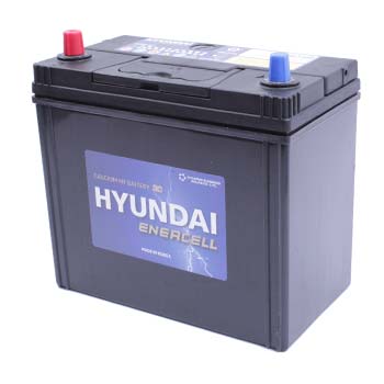 BATERIA HYUNDAI 45 AH 440 CCA NS60 / 55B24R HYUNDAI BORNE DELGADO (+)(-)