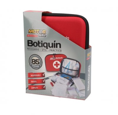 Motorlife - Botiquín de 85 piezas.