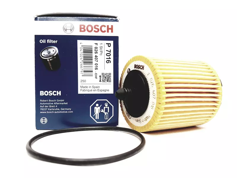 FILTRO ACEITE (ELEMENTO) BOSCH - F 026 407 016 - P 7016 - HU 6007X - CHEVROLET EQUINOX, ORLANDO, CAPTIVA (Desde 2010)