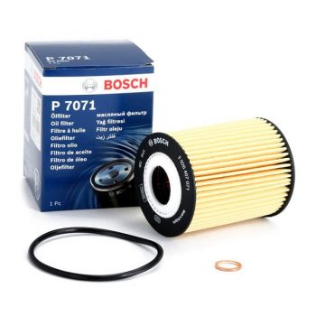 FILTRO ACEITE (ELEMENTO) BOSCH F 026 407 071- P 7071 - HU 719/3X  CHEVROLET OPTRA 2.0 DIESEL - CAPTIVA 2.0 DIESEL