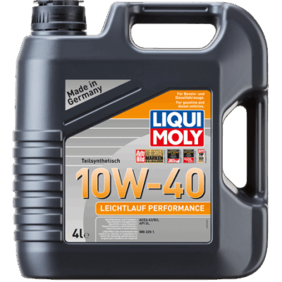 Liqui Moly - LEICHTLAUF PERFORMANCE 10W-40 (tecnología sintética)