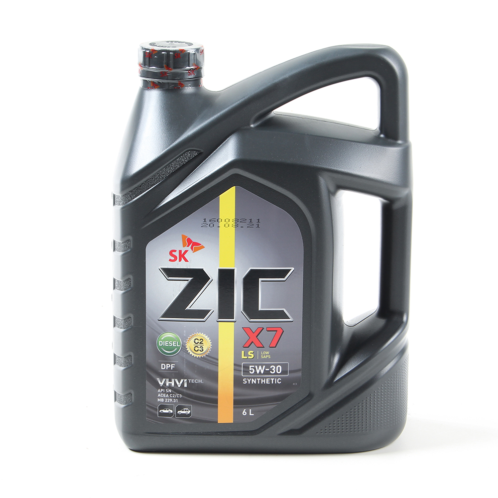 ZIC – X7 LS 5W-30 ACEA C2 y C3 sintético 6 lts (DPF) – JM Lubricentro