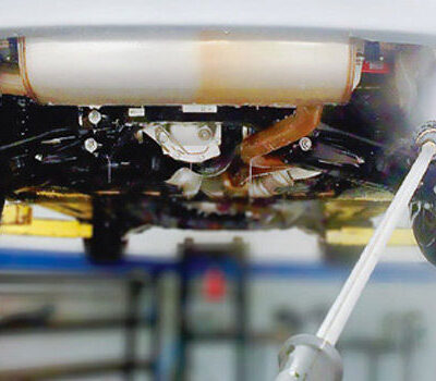 LAVADO DE CHASIS CON AGUA CALIENTE