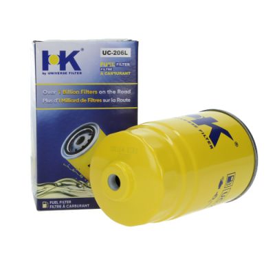 Filtro petroleo HK UC-206L - WK 824/1 - WK 8019 Hyundai H-1 08-16 Santa Fe / Tucson CRDi / Kia Sportage 2.0 OEM 31945-45700 (goma redonda)