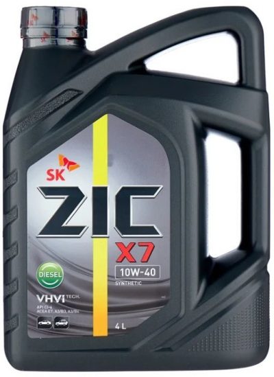 ZIC – X7 10W-40 DIESEL FULLY SYNTHETIC (SINTÉTICO)