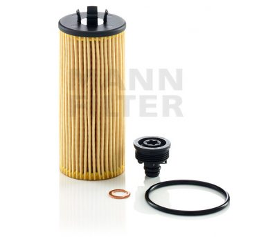 FILTRO ACEITE MANN FILTER (ELEMENTO) HU 6015 Z Kit  - BMW Serie 1, Serie X1, X2, i8 - Mini III (F54, F55, F56, F57, F60) OEM: 11 42 8 570 590