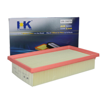 Filtro aire HK UK-39070 - C 26048 Hyundai Solaris II / Accent IV - Kia Rio IV / Stonic - Motor G4FA, G4FC, G4LA OEM 28113-H8100 - 28113-H9100