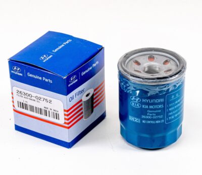 Filtro aceite original Hyundai - W 610/82 - W 610/6 - W 610/3 - Modelos i10 / i20 y más OEM 26300-02752