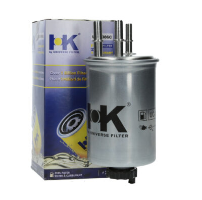 Filtro combustible HK UC-5986C WK 829/7 - WK 829/6 Ssangyong / Actyon Sport / Rexton / Kyron 06-11 3 vias OEM 6650921001