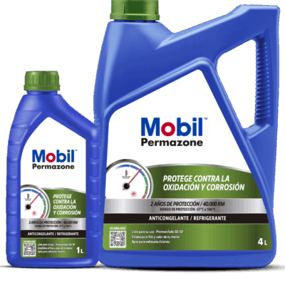 Mobil Permazone 50/50 Anticongelante y Refrigerante 4 lts