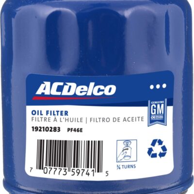 Filtro aceite ACDelco PF46E equivalente con códigos: W 713/15 / W 712/57 / W 713/28 MG 350 1.5 12 -13 ROVER 114 - 214 - 414 - Chevrolet Colorado 2.9 2012