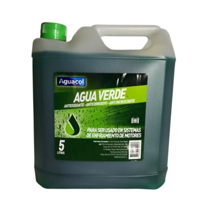 Aguacol - Agua verde 5 lts